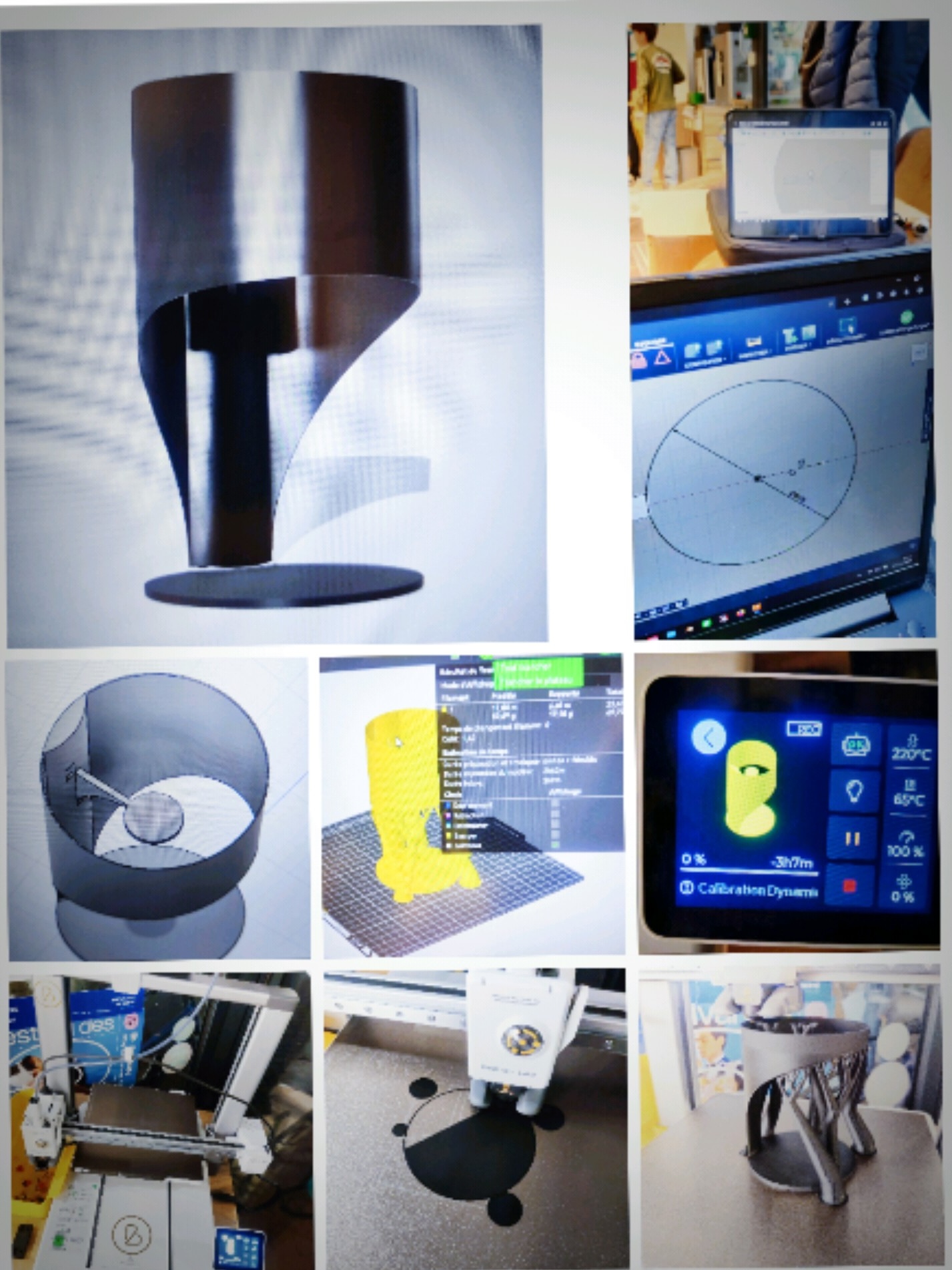 Conception 3D Fusion 360 Autodesk et impression 3D bambulab
