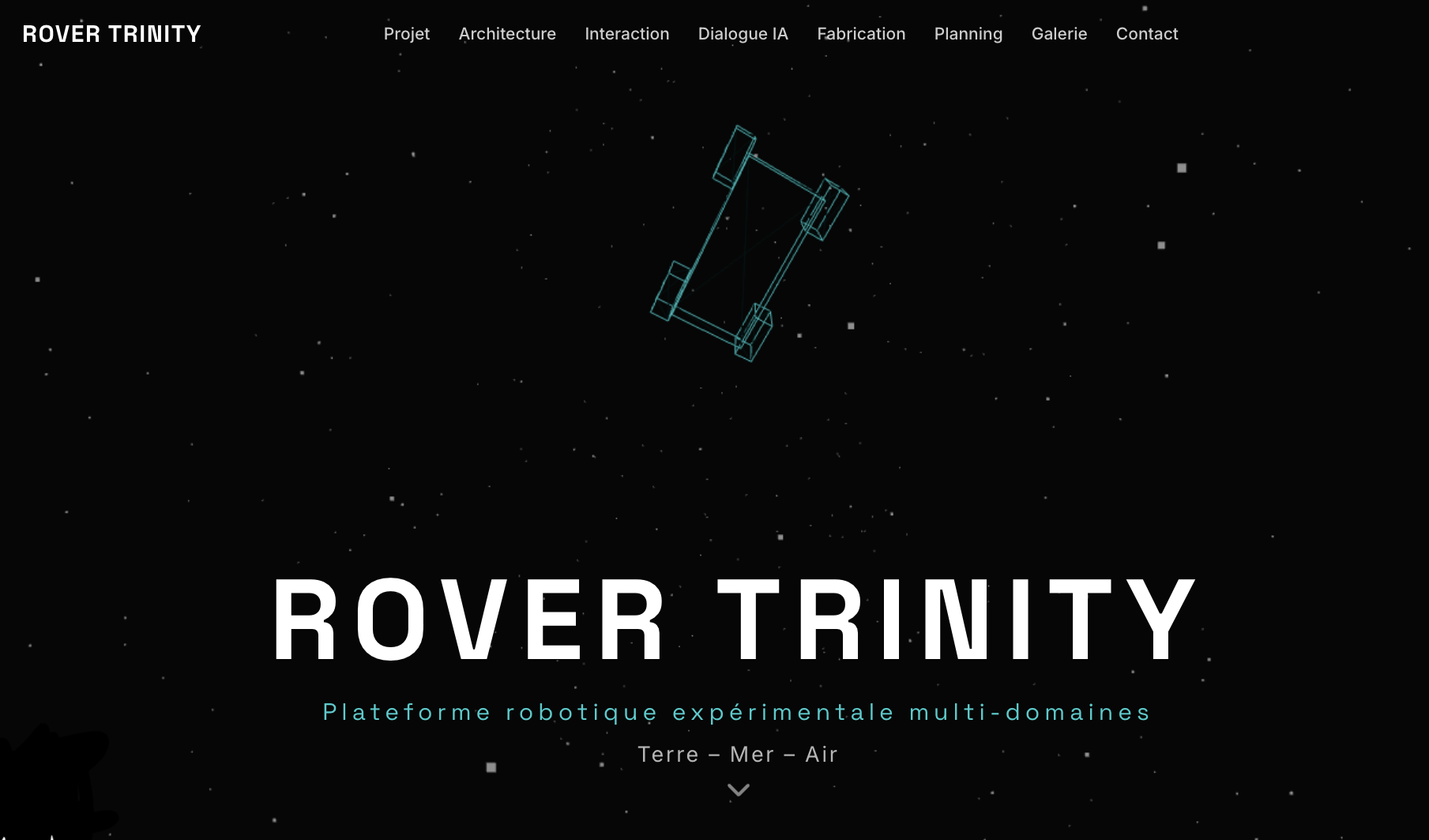 Rover Trinity Showcase DIY Marker Campus Projet