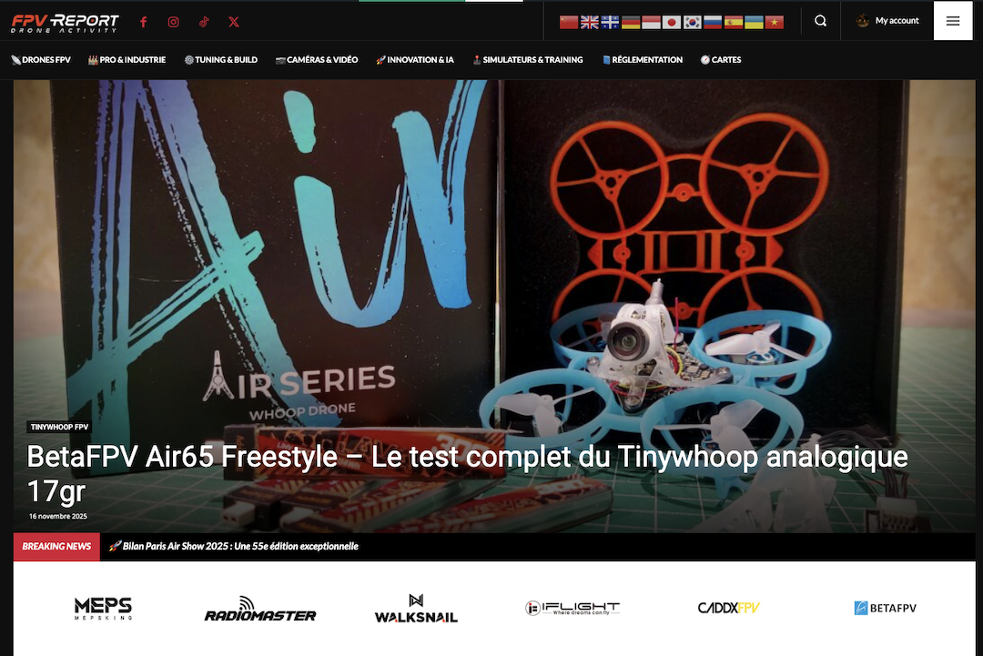 FPV-Report Drones FPV Blog
