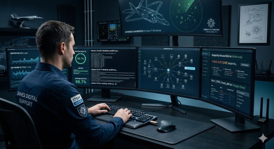IT Support - Maintenance informatique - La baule - Quentin James - James Digital IT Support - Maintenance informatique - La baule - Quentin James - James Digital