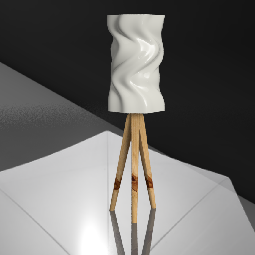 Lampe Z51 Woods 3D Filament Design