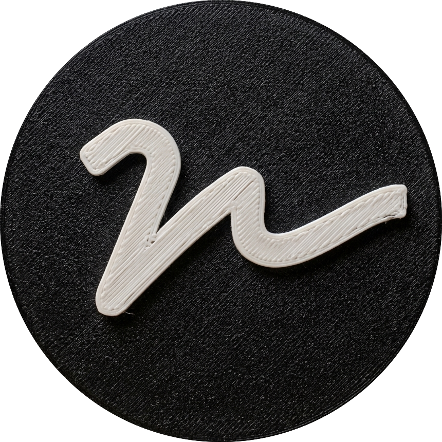 Logo James Digital 3D Print 44