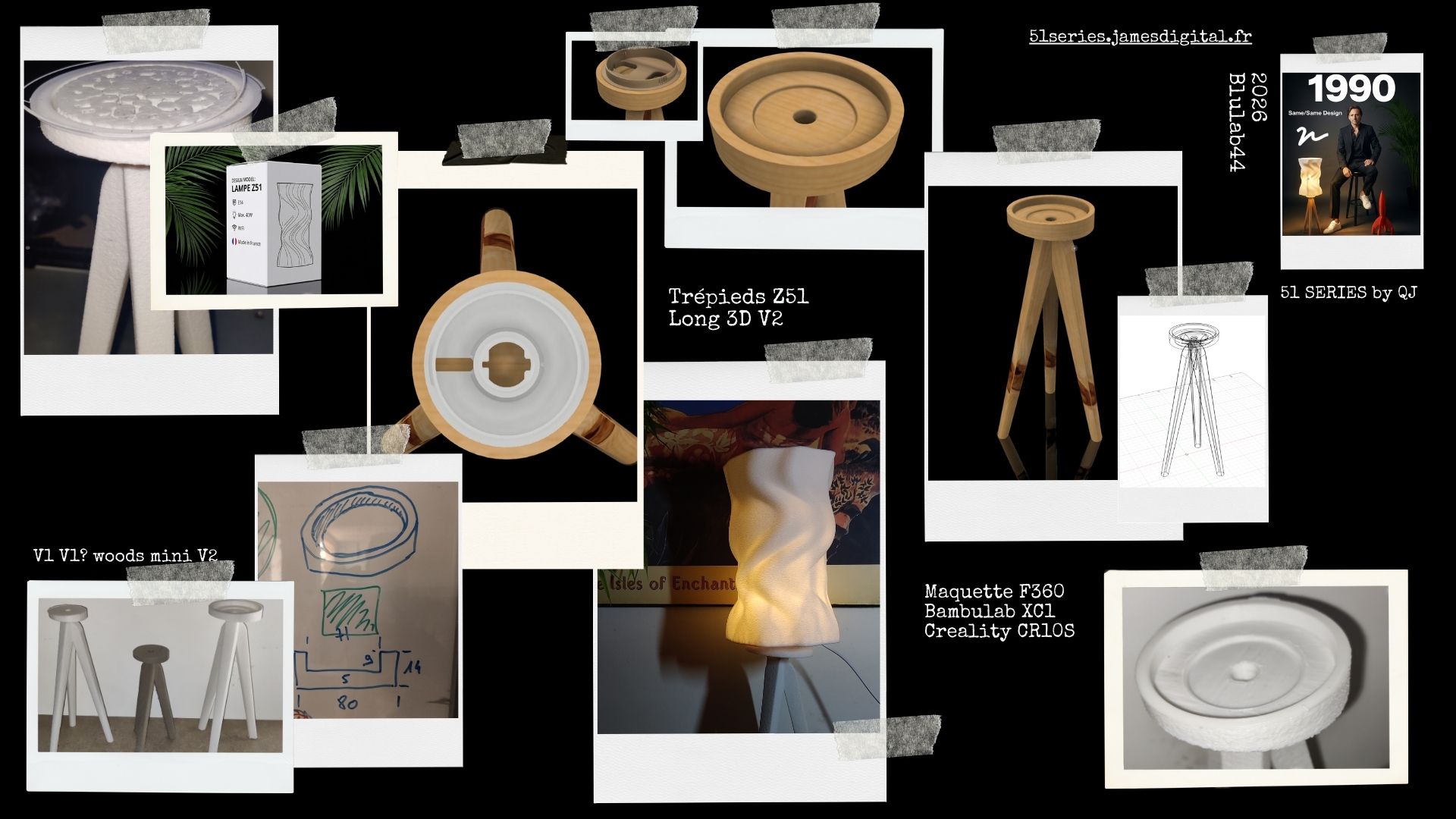 Storyboard Lampe Z51 Quentin James