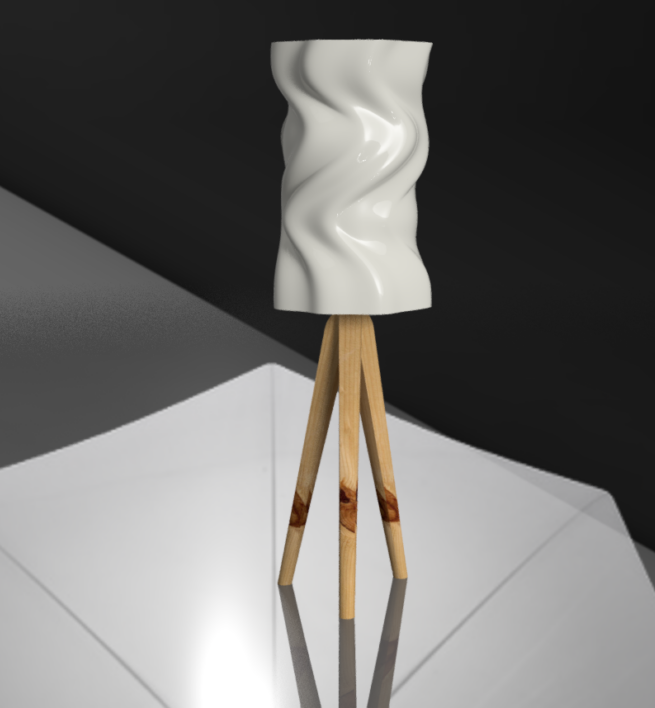 Lampe Z51 Woods 3D Filament Design
